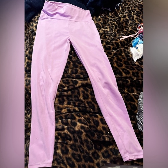 Ruched leggings purple - Picture 2 of 2